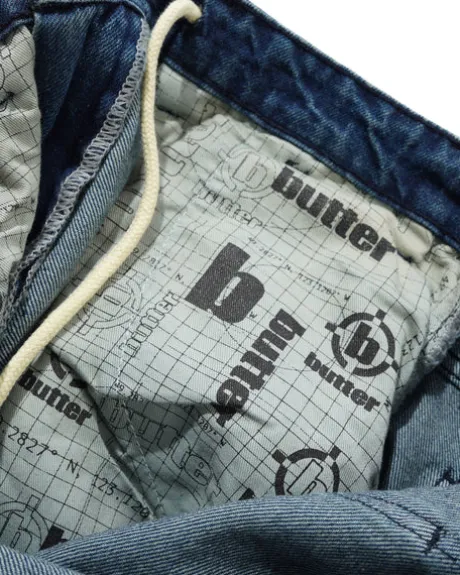 Aleka Denim Jeans, Dark Indigo