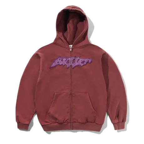 Amplify Zip-Thru Hood, Washed Russet