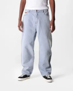 Baggy Denim Jeans, Light Blue