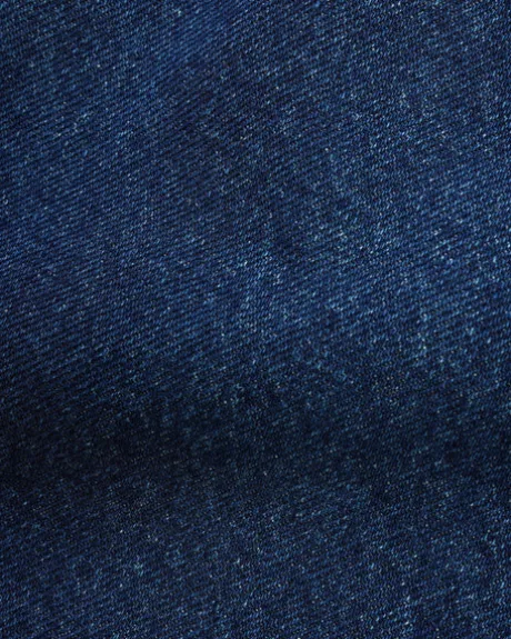 Baggy Denim Shorts, Dark Blue