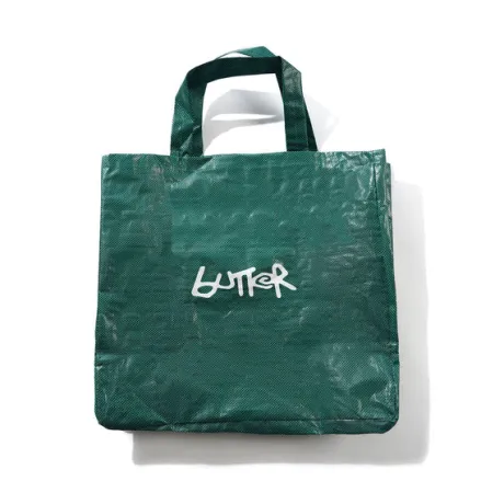 Beach Tote, Green / Black