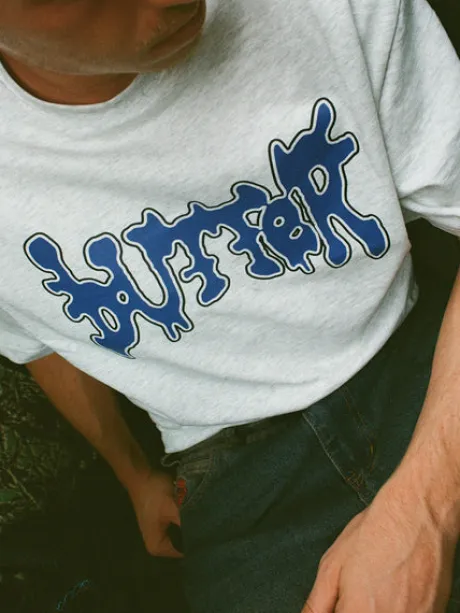 Blotch Tee, Ash