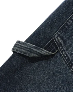 Carpenter Denim Shorts, Slub Dark Indigo