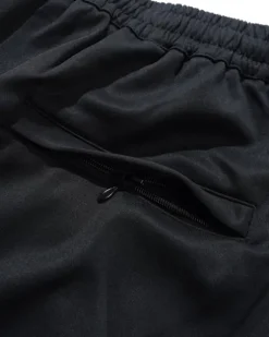Check Tape Trackpants, Black