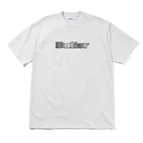 Chrome Logo Tee, Ash