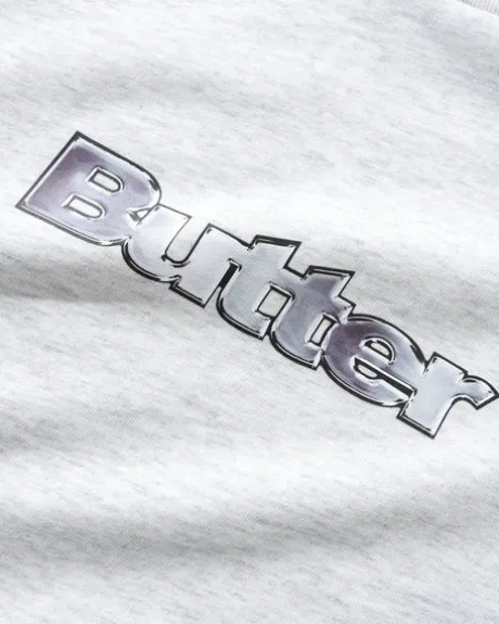 Chrome Logo Tee, Ash