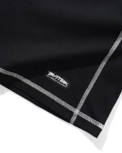 Cliff Contrast Tee, Black