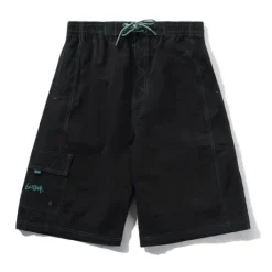 Contrast Boardshorts, Black