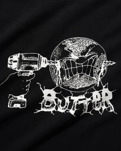 Drill Tee, Black