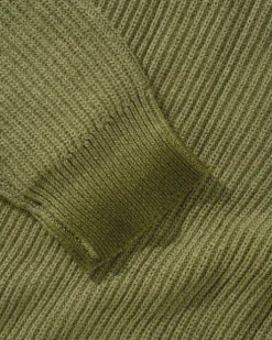 Fade Knit Sweater, Algae