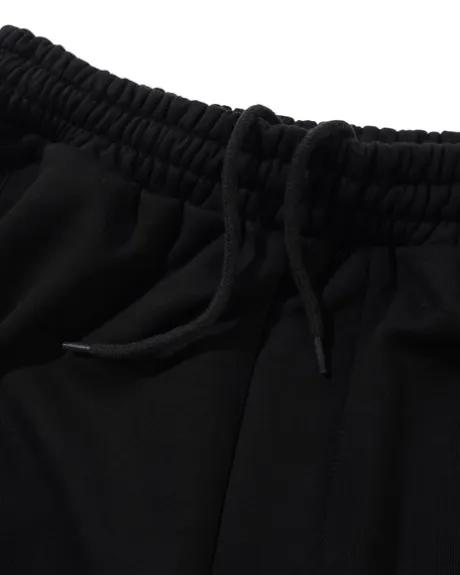 Flame Fleece Pants, Black