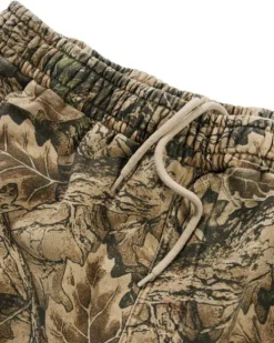 Fleece Shorts, Forest Camo