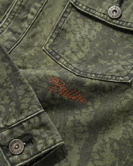 Garage Denim Jacket, Lowland Camo