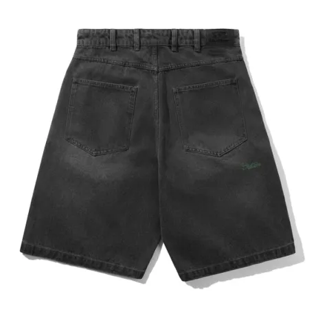 Garage Denim Shorts, Faded Black