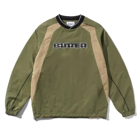 Glint Pullover Training Jacket, Sage / Earth