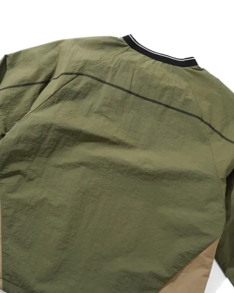 Glint Pullover Training Jacket, Sage / Earth