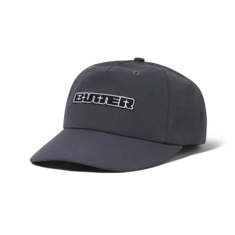 Glint Snapback Cap, Dark Grey