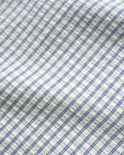 Grid S/S Shirt, Blue