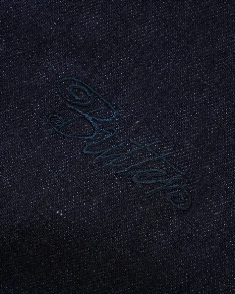 Hooded Work Jacket, Rinsed Indigo