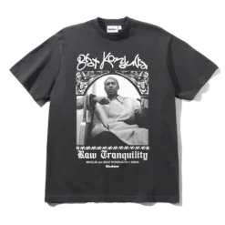 India Tee, Washed Black