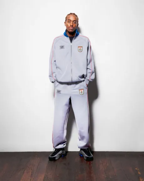 Internationale Track Jacket, Grey