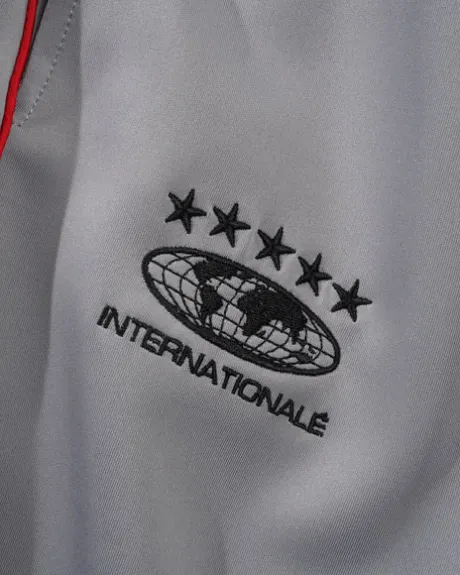 Internationale Track Pants, Grey