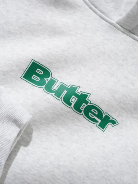 Logo Pullover Hood, Ash