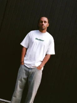 Logo Tee, Ash