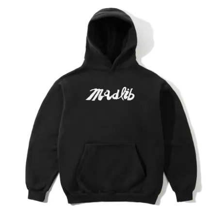 Madlib Pullover Hood, Black