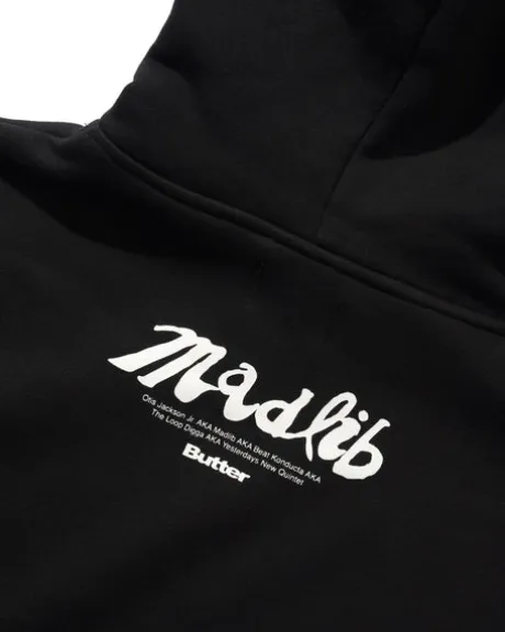 Madlib Pullover Hood, Black