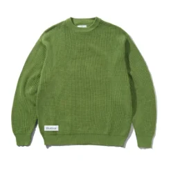 Newcomer Reversible Knit Sweater, Grass