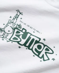 Pay Up Tee, White
