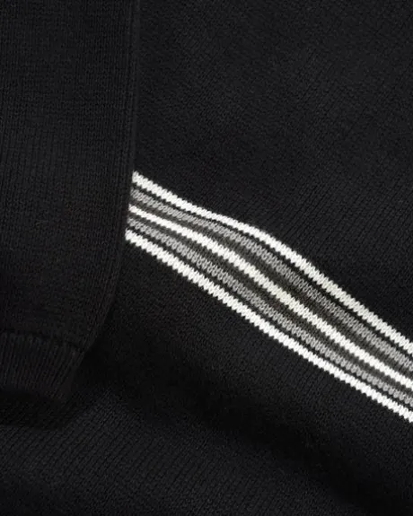 Pier Knit Sweater, Black