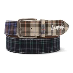 Plaid Belt, Patchwork Plaid