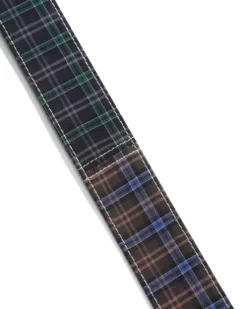 Plaid Belt, Patchwork Plaid