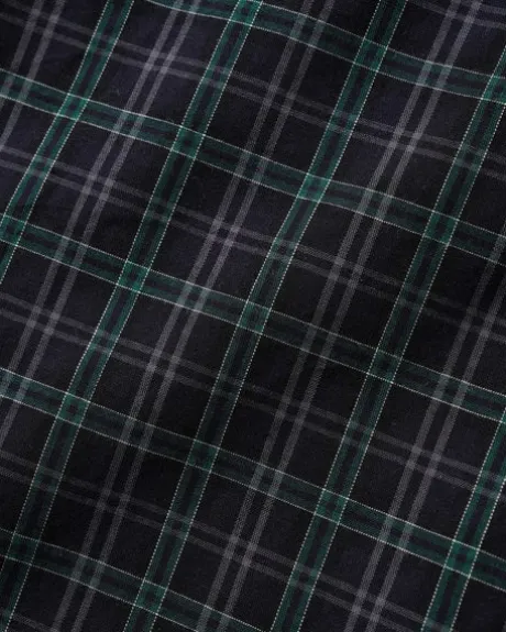 Plaid Shirt, Navy / Forest