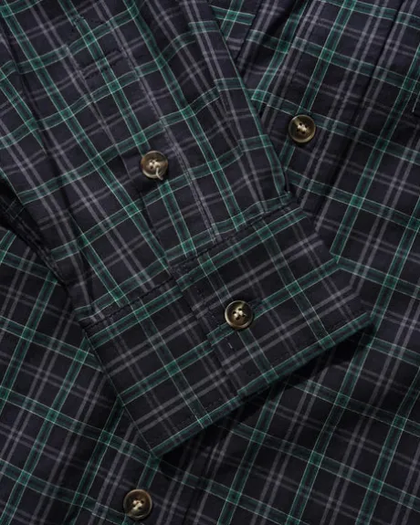 Plaid Shirt, Navy / Forest