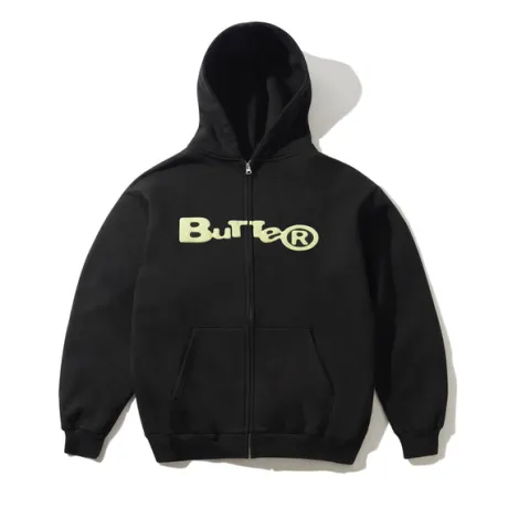 Registered Zip-Thru Hood, Black