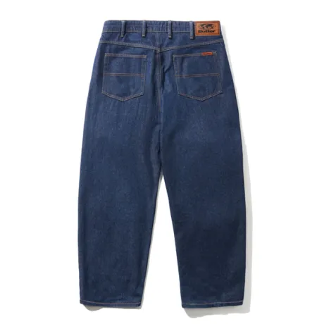 Relaxed Denim Jeans, Dark Indigo