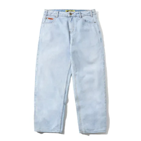 Relaxed Denim Jeans, Light Blue