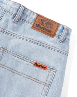 Relaxed Denim Jeans, Light Blue