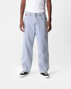 Relaxed Denim Jeans, Light Blue