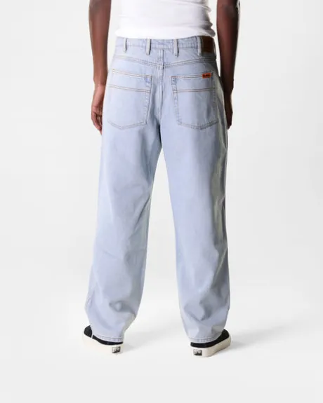 Relaxed Denim Jeans, Light Blue