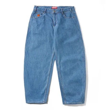 Santosuosso Denim Jeans, Washed Indigo