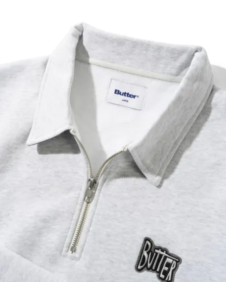Sketch 1/4 Zip Sweater, Ash
