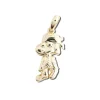 Snoopy Pendant, Gold