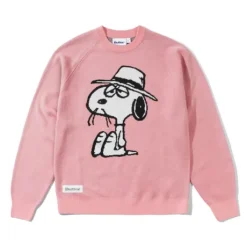 Spike Knit Sweater, Light Pink