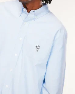 Spike Oxford Shirt, Blue