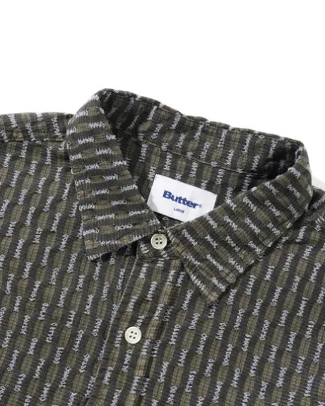 Stitch Shirt, Moss