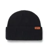 Tall Wharfie Beanie, Black